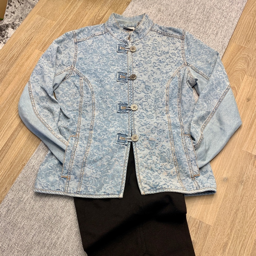 Chico’s Size 1- Denim Jacket